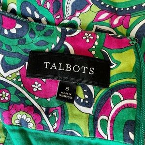 TALBOTS, Beautiful Paisley Print, Skirt, Size 8
